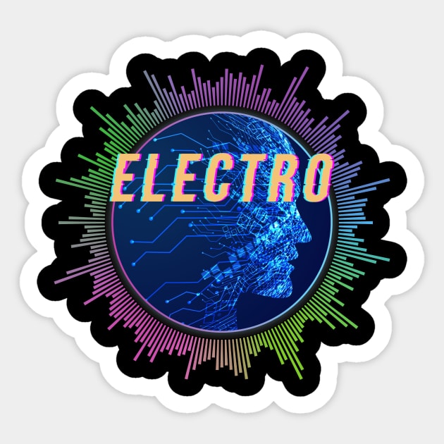 Electro, Electronic Dance Music Sticker by CreativeUnrest